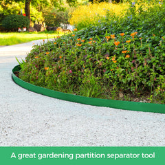 Flexible FunFanso Landscape Edging in a garden