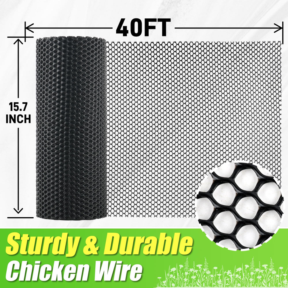 Flexible Sumloty chicken wire mesh in outdoor setting