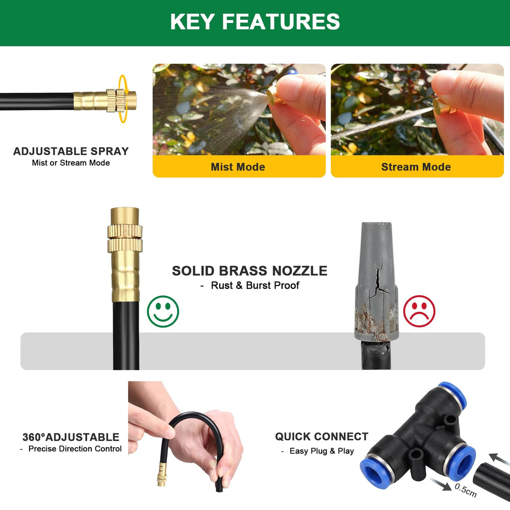 Flexible tubing of STARREY Drip Irrigation System