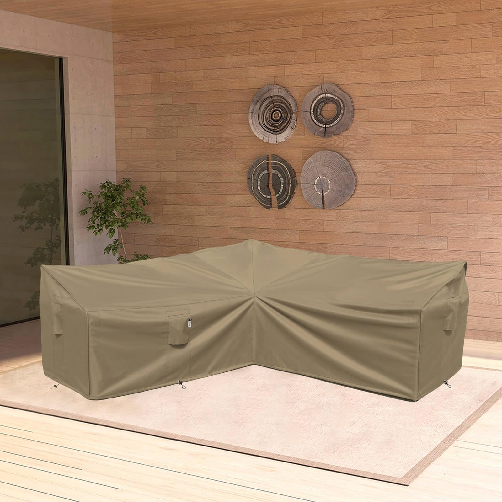 Flexiyard cover with round patch included