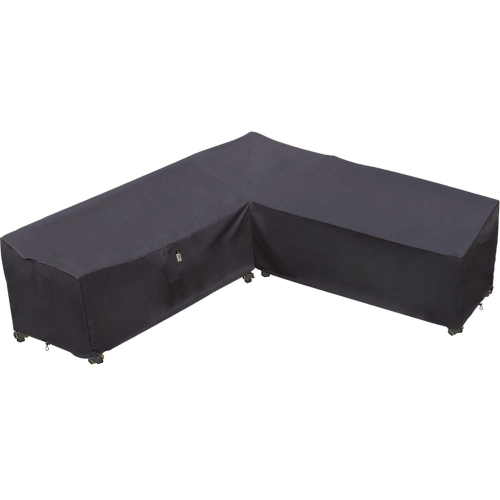 Flexiyard Heavy Duty Outdoor Sectional Sofa Cover front view
