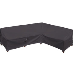 Flexiyard Heavy Duty Outdoor Sectional Sofa Cover in Storm Grey