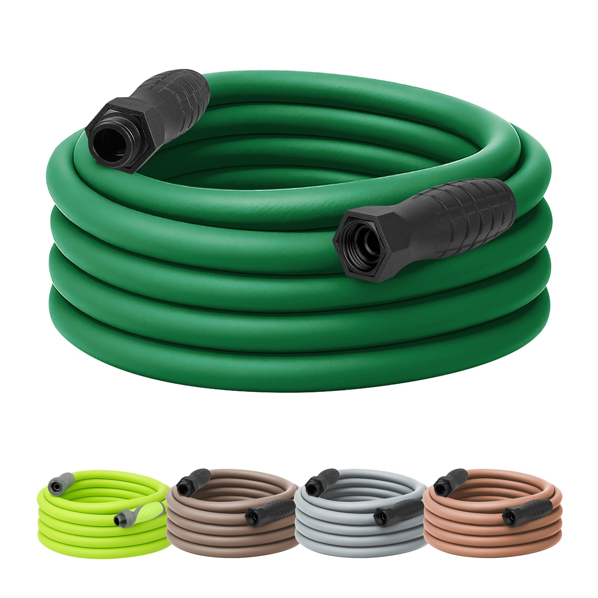 Flexzilla 5/8 in. x 50 ft. Garden Hose front view in forest green