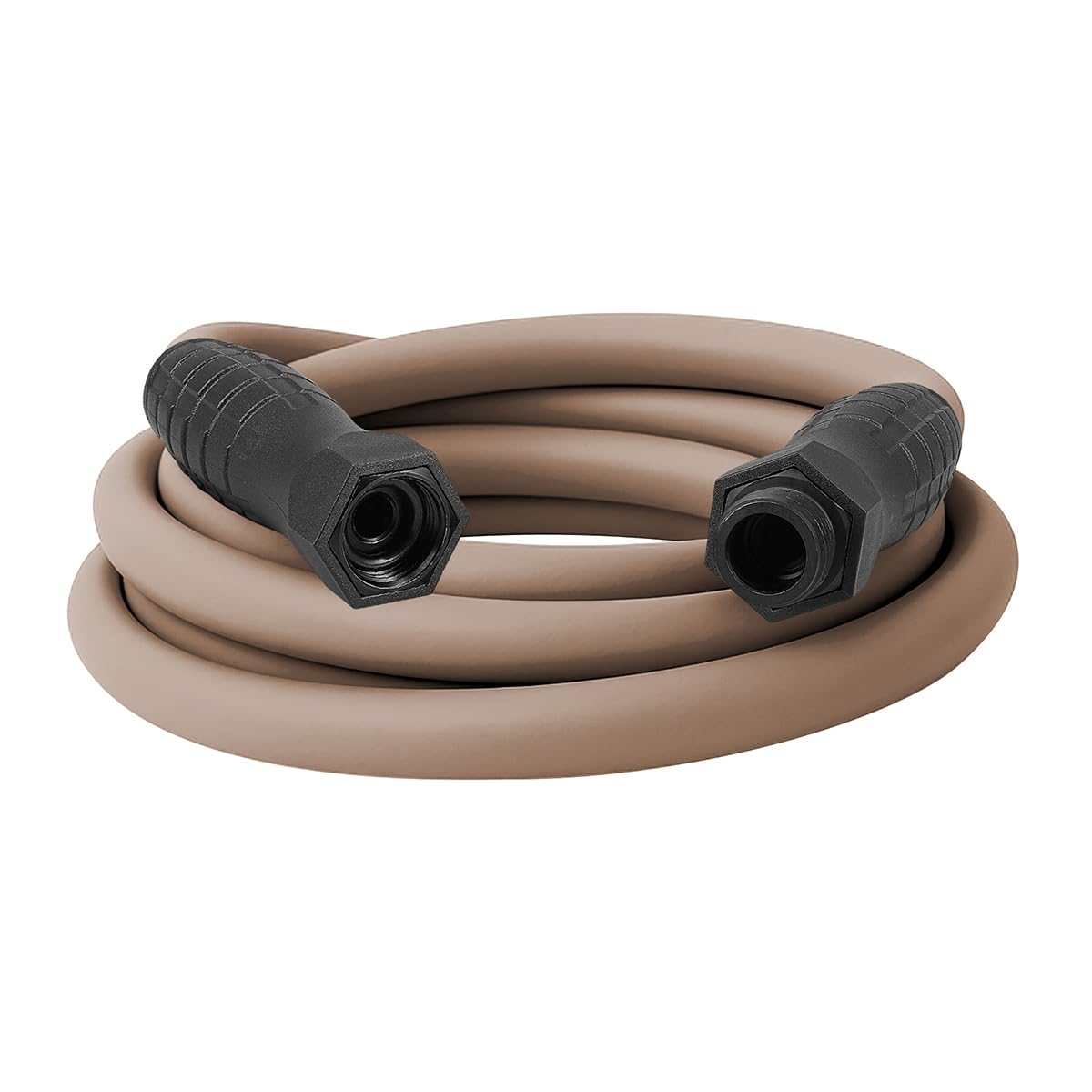 Flexzilla Garden Hose 10 ft brown mulch front view