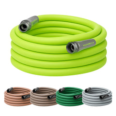 Flexzilla Garden Hose 5/8 in. x 50 ft. chartreuse color front view