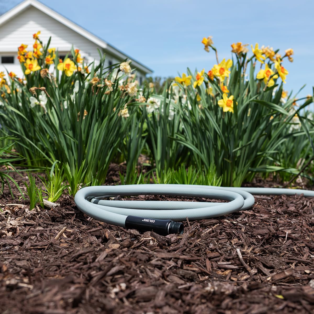 Flexzilla Garden Hose showing flexibility and durability