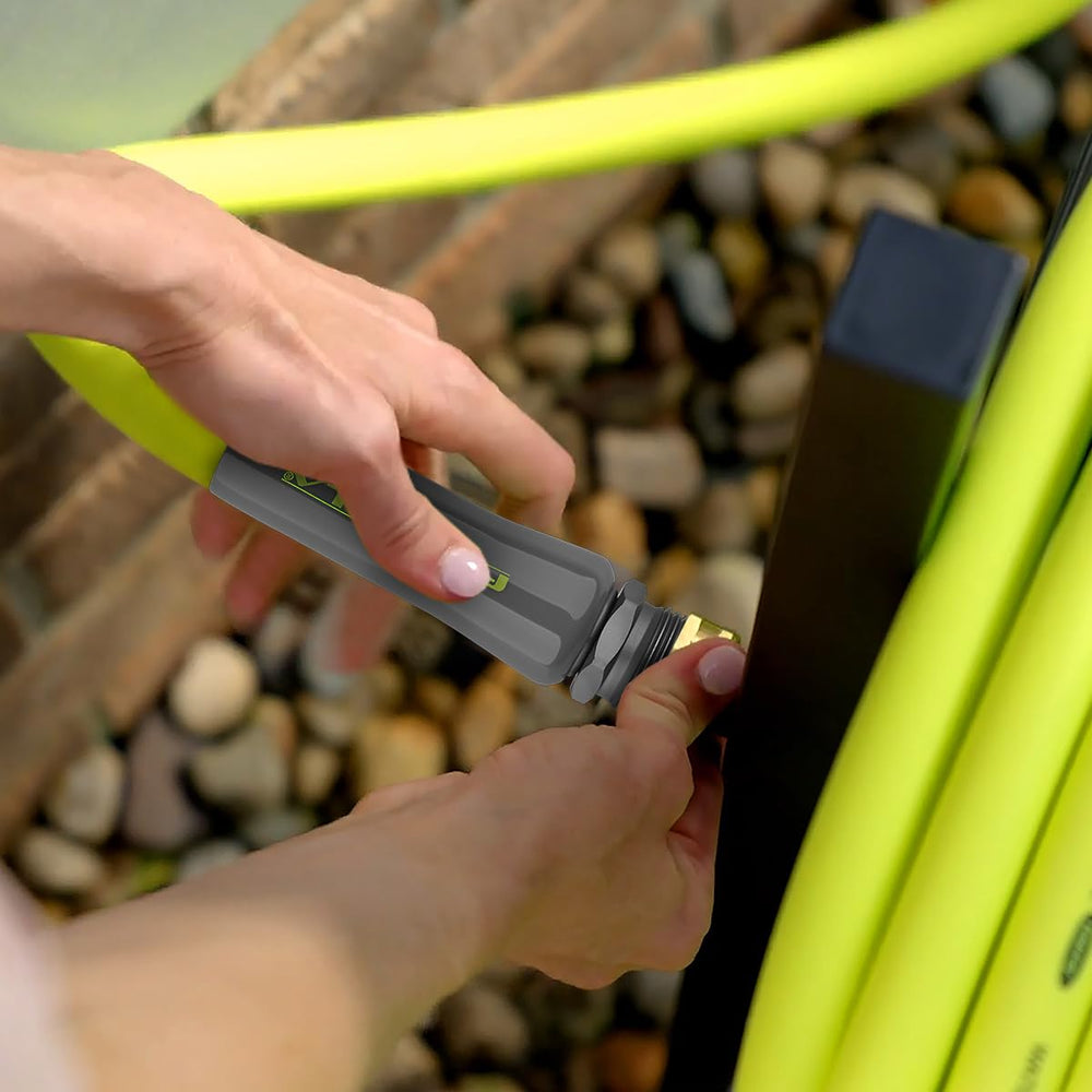 Flexzilla Garden Hose with leak-free connection at spigot
