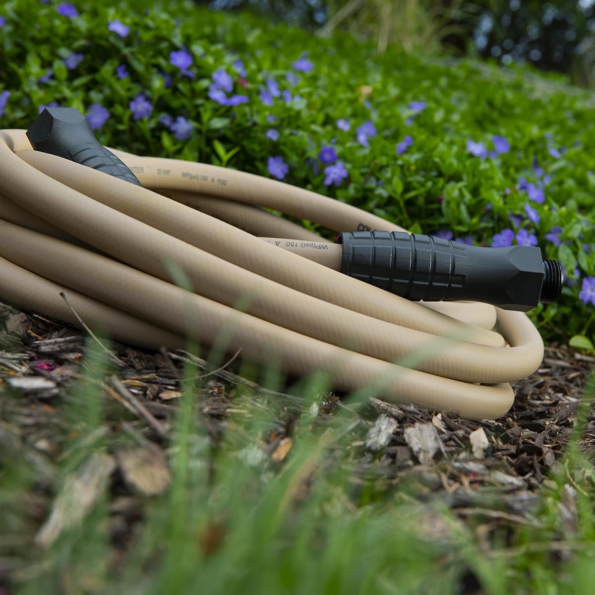 Flexzilla hose with anodized aluminum connection ends