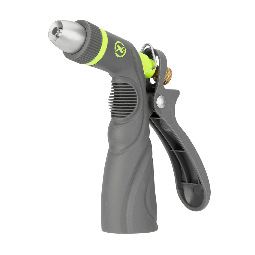 Flexzilla Metal Adjustable Pistol Grip Garden Hose Nozzle front view