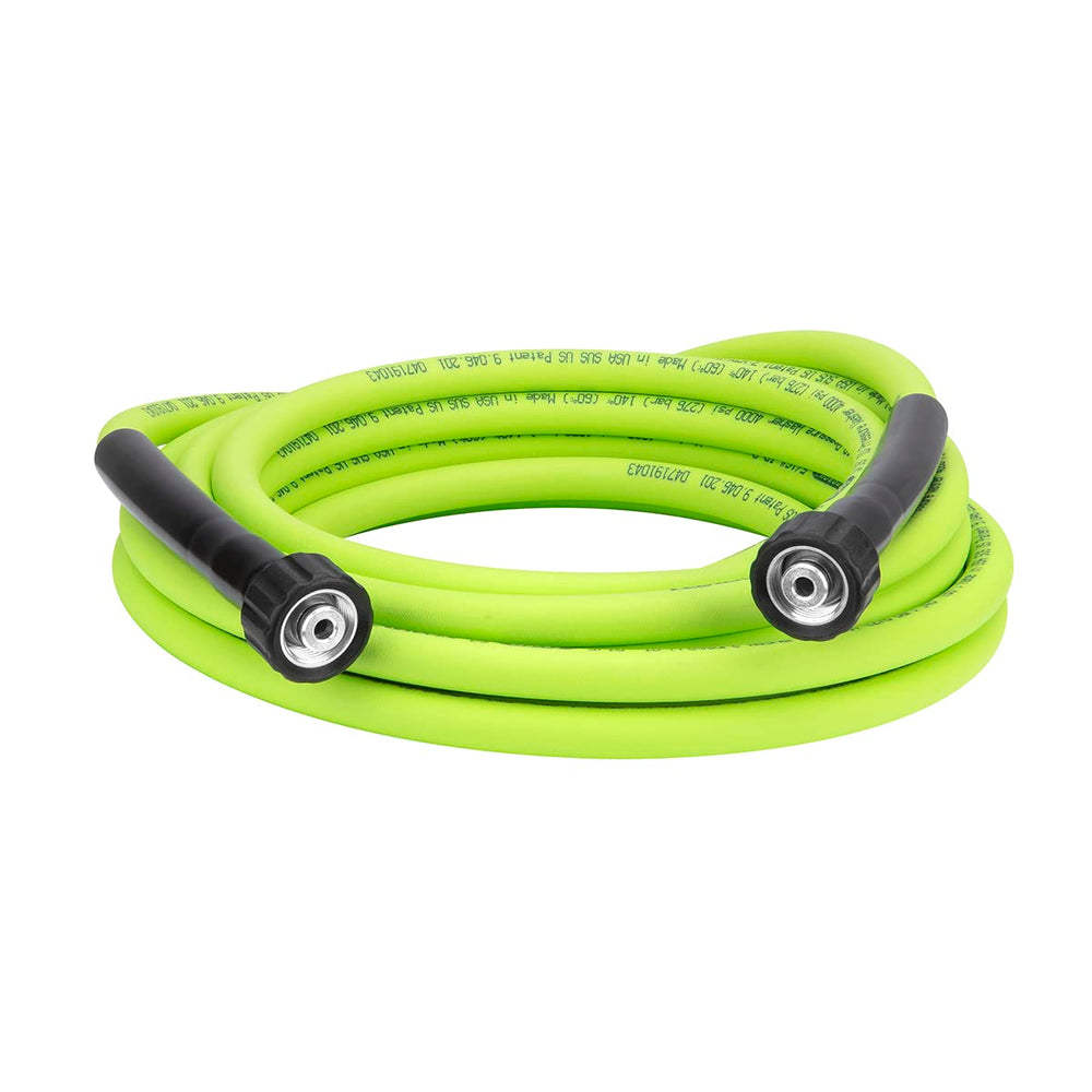 Flexzilla Pressure Washer Hose 5/16 in x 25 ft ZillaGreen front view