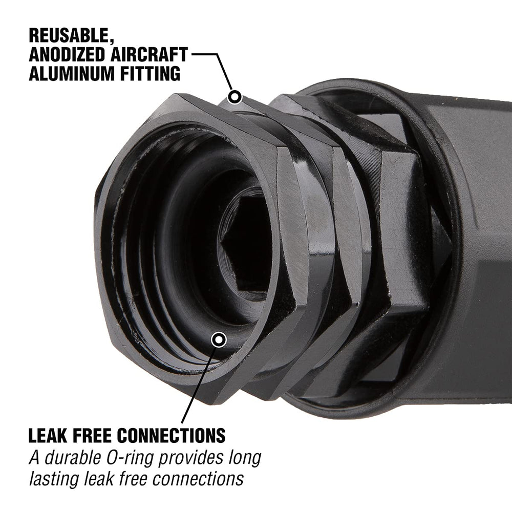Flexzilla Pro Reusable Fitting Male 5/8 in. with hose