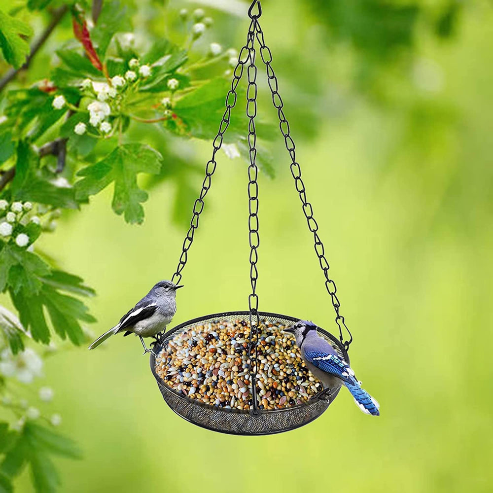 FLINTER bird feeder showing fine mesh design