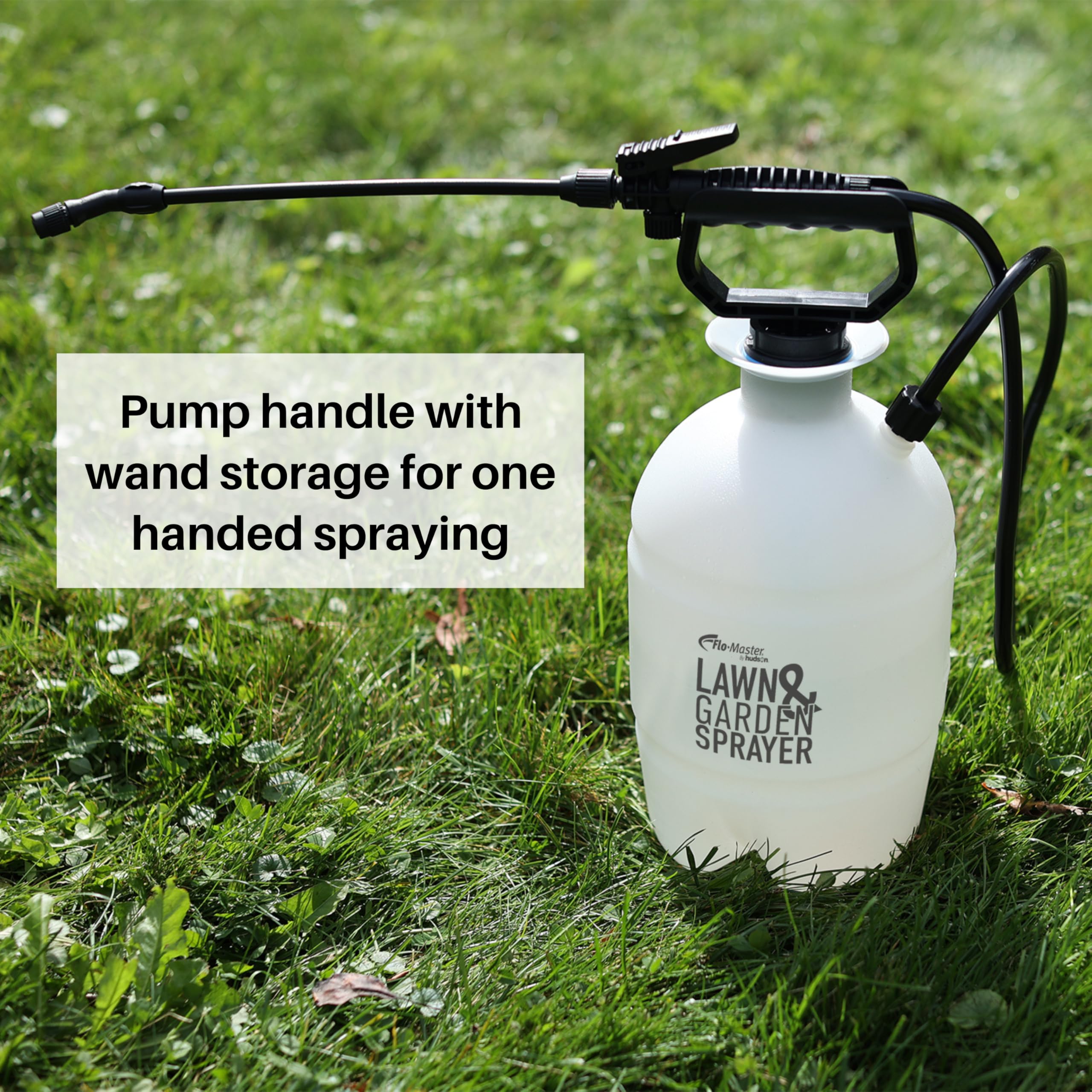 Flo-Master 1 Gallon Tank Sprayer in garden setting