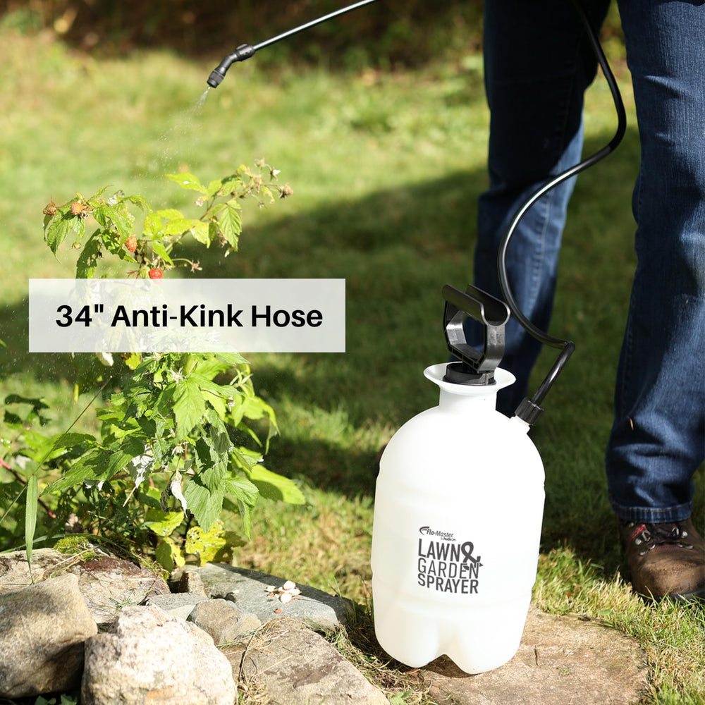 Flo-Master Tank Sprayer water flow demonstration