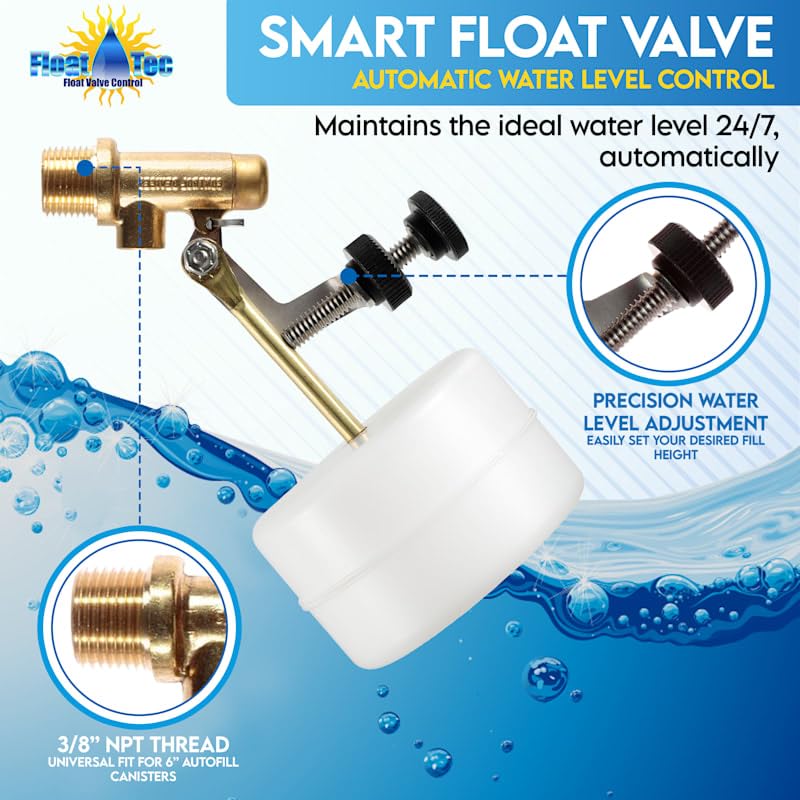 Float-Tec T26 Brass Float Valve packaging
