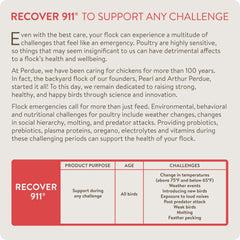 FLOCKLEADER Recover 911 supplement powder pack