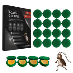 FLODTEEK Cockroach Gel Bait 16 pack front view