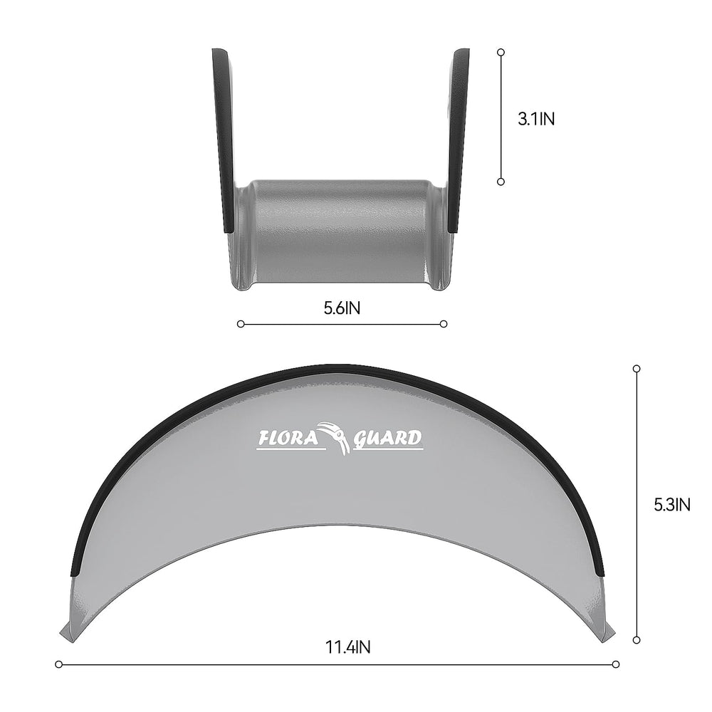 FLORA GUARD heavy-duty hose hanger side view
