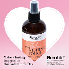Floralife Finishing Touch Hydrating Spray label close-up