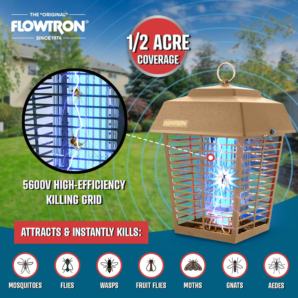 Flowtron Electric Bug Zapper packaging details