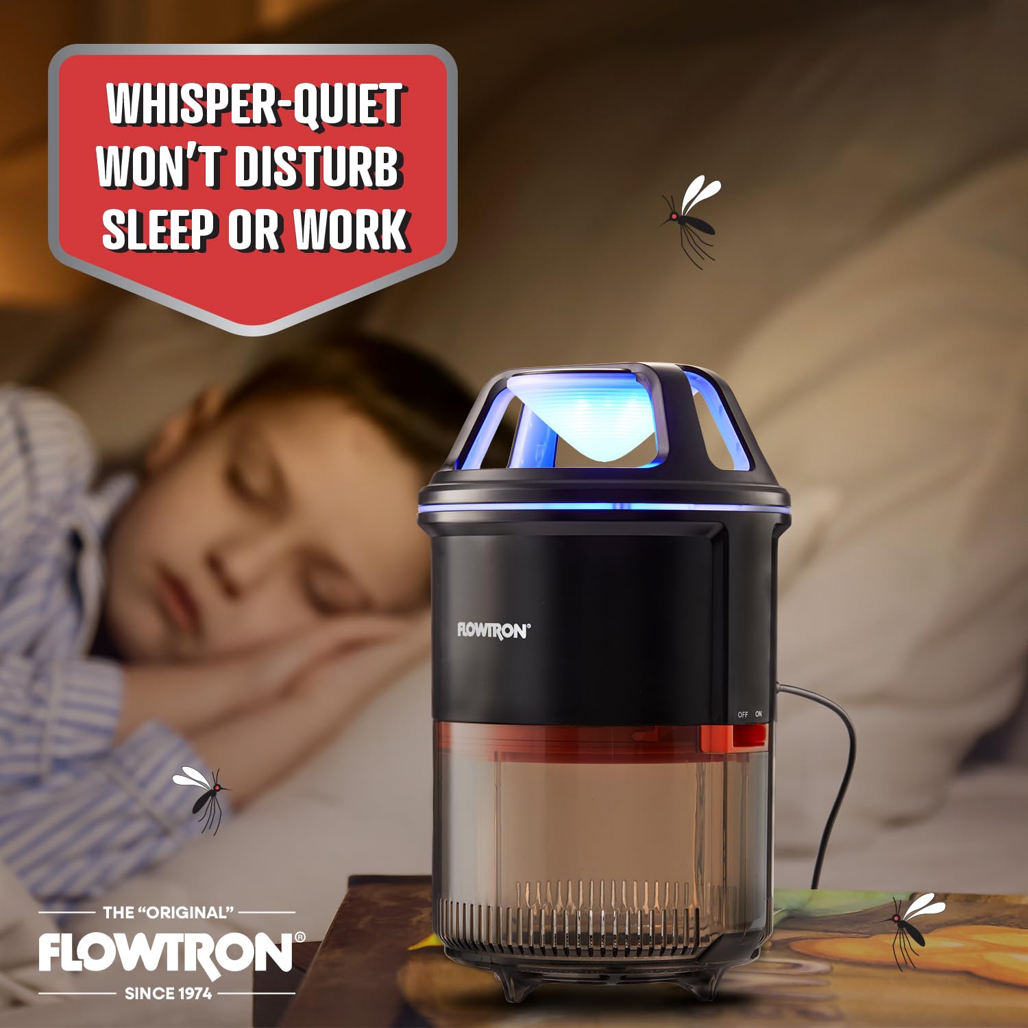 Flowtron Indoor Bug Trap in a stylish design