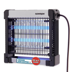 Flowtron Indoor Bug Zapper front view with 3000V grid
