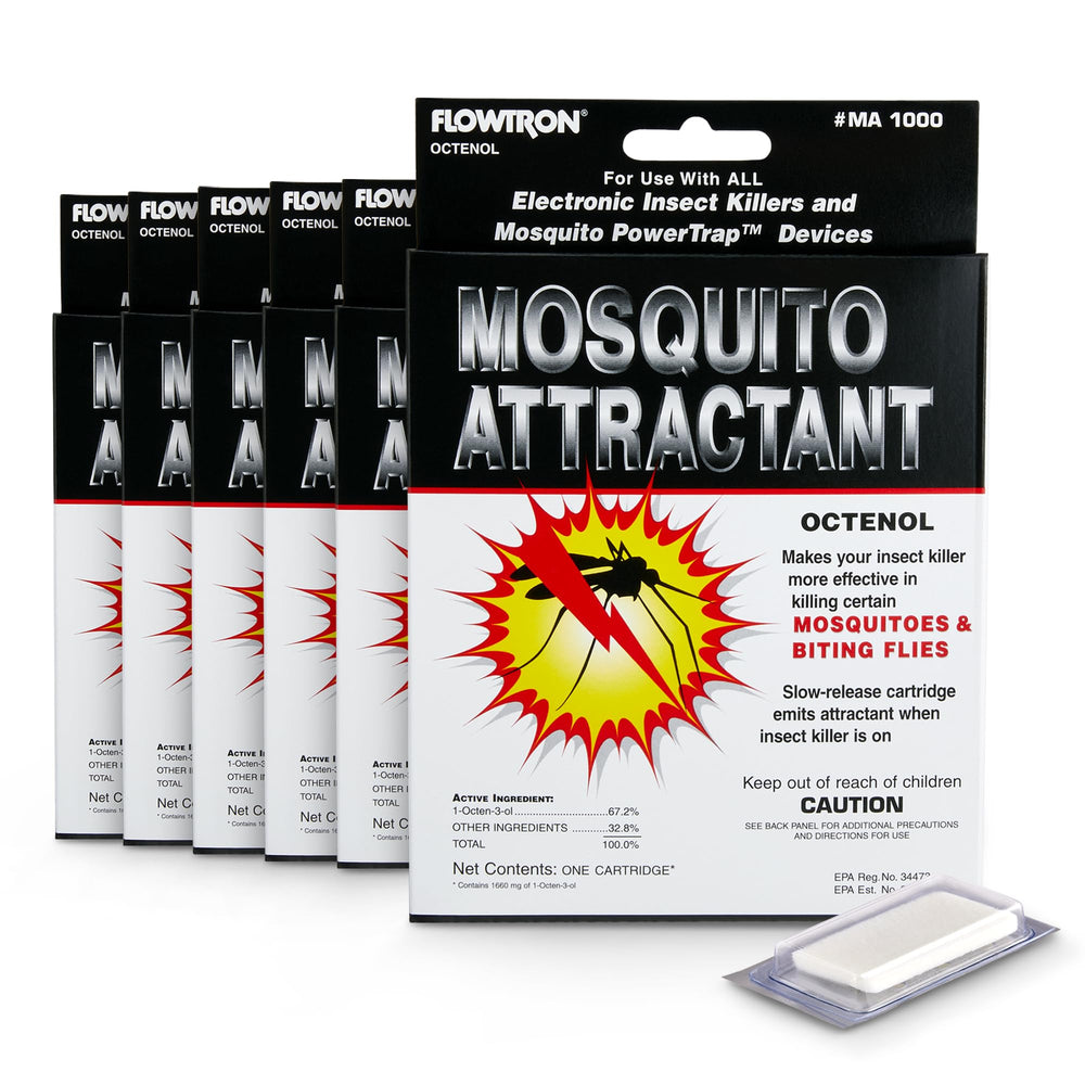 Flowtron Octenol Mosquito Attractant Cartridges 6-Pack front view