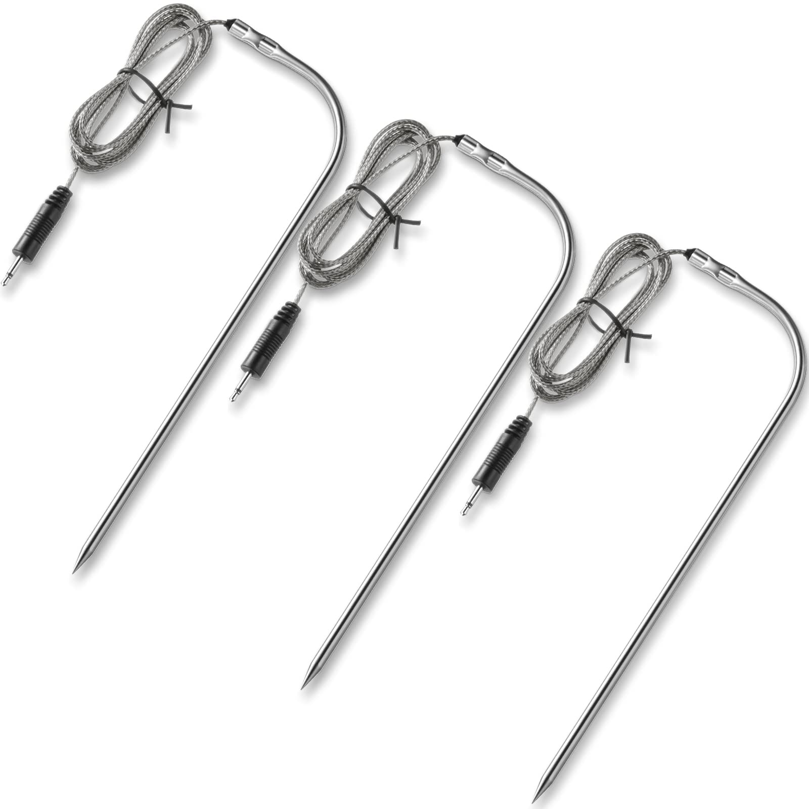 Flutesan Meat Thermometer Probe Replacement pack of 3 probes