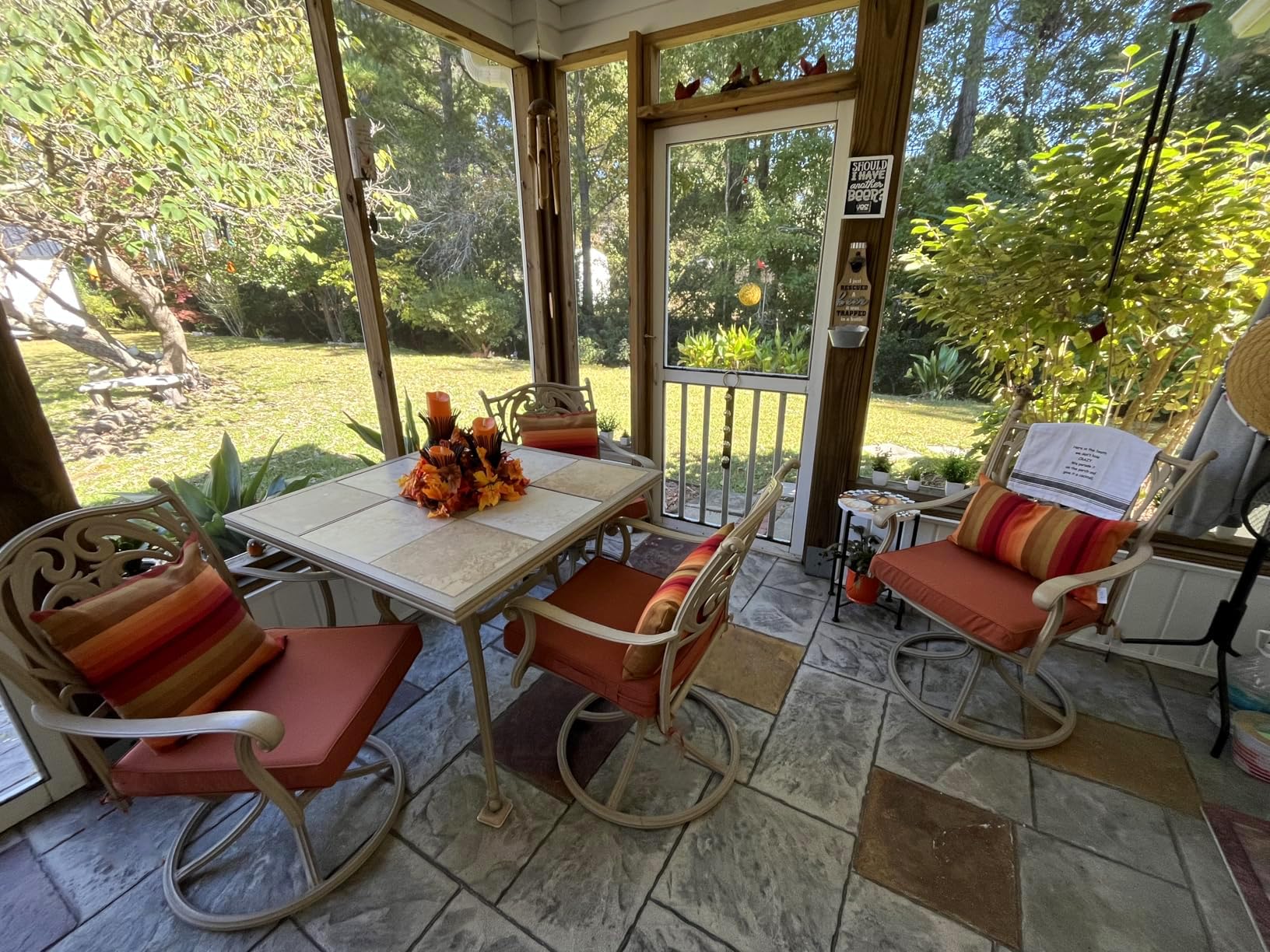 FLYMEI cushion covers for patio furniture usage
