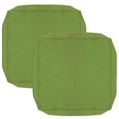 FLYMEI green patio cushion cover front view