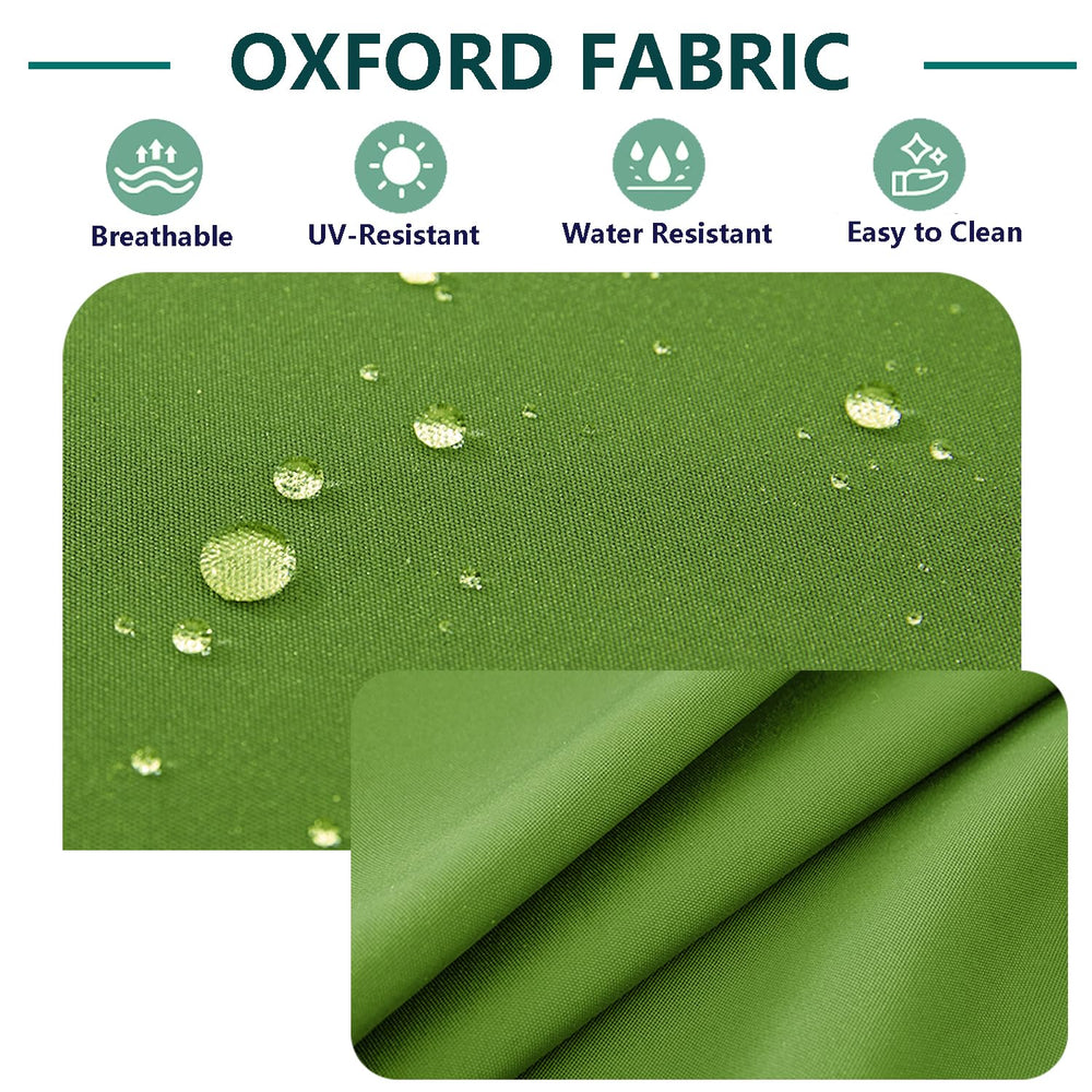 FLYMEI Patio Cushion Covers folded for storage