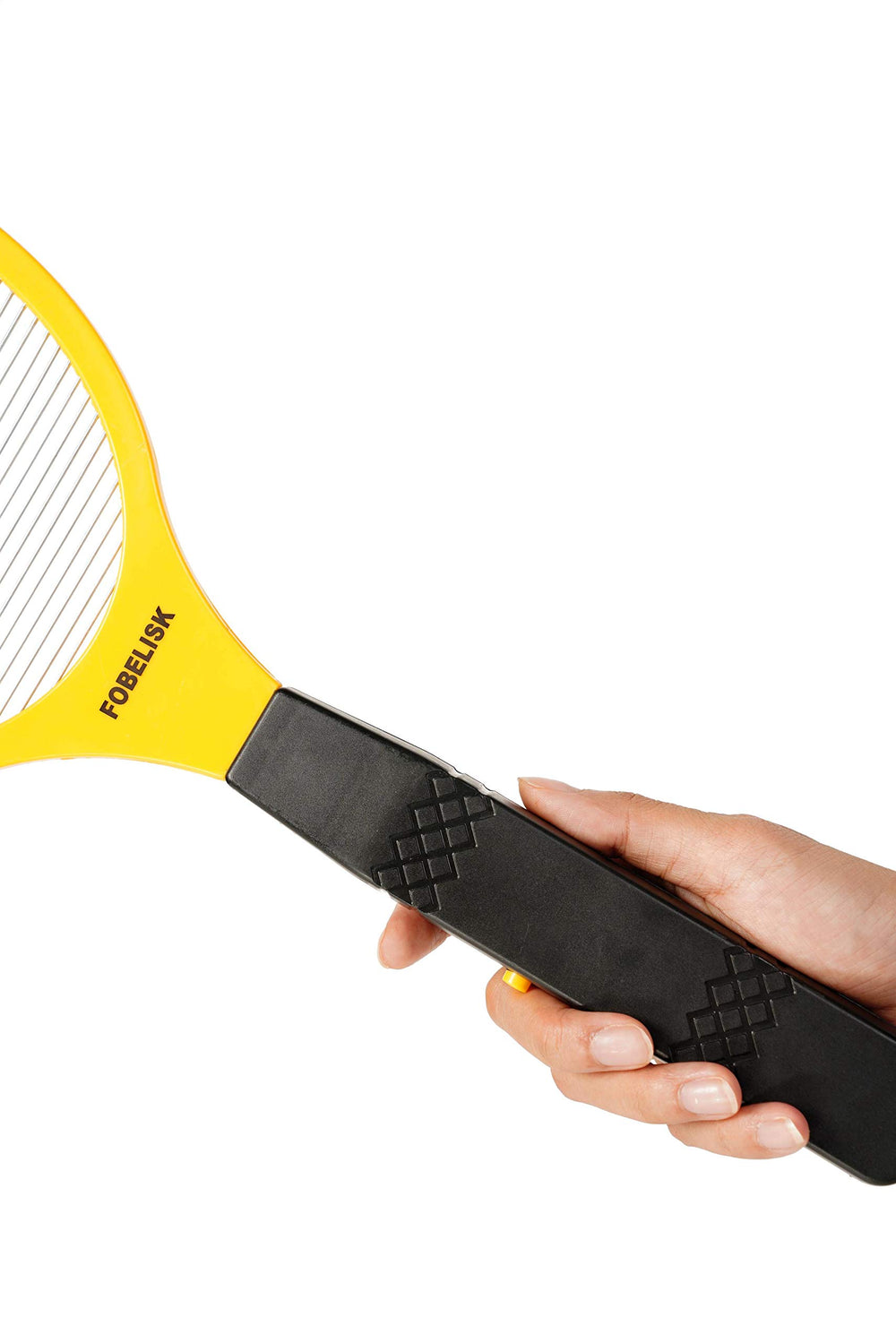 FOBELISK Electric Fly Swatter on a picnic table