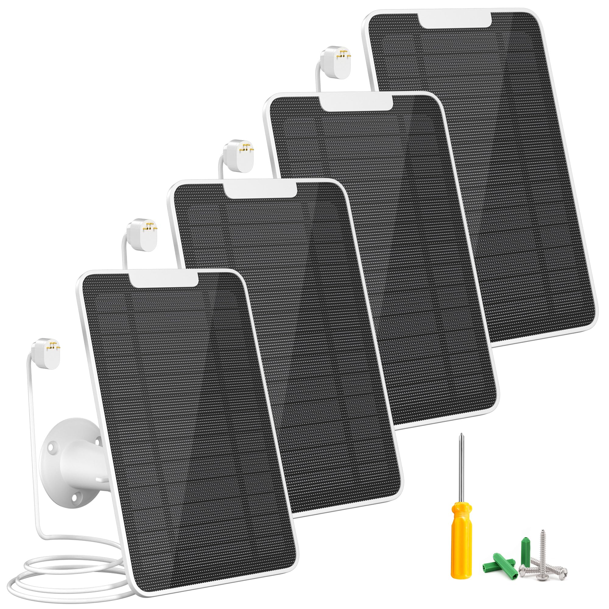 fohoa solar panel for Google Nest Cam front view