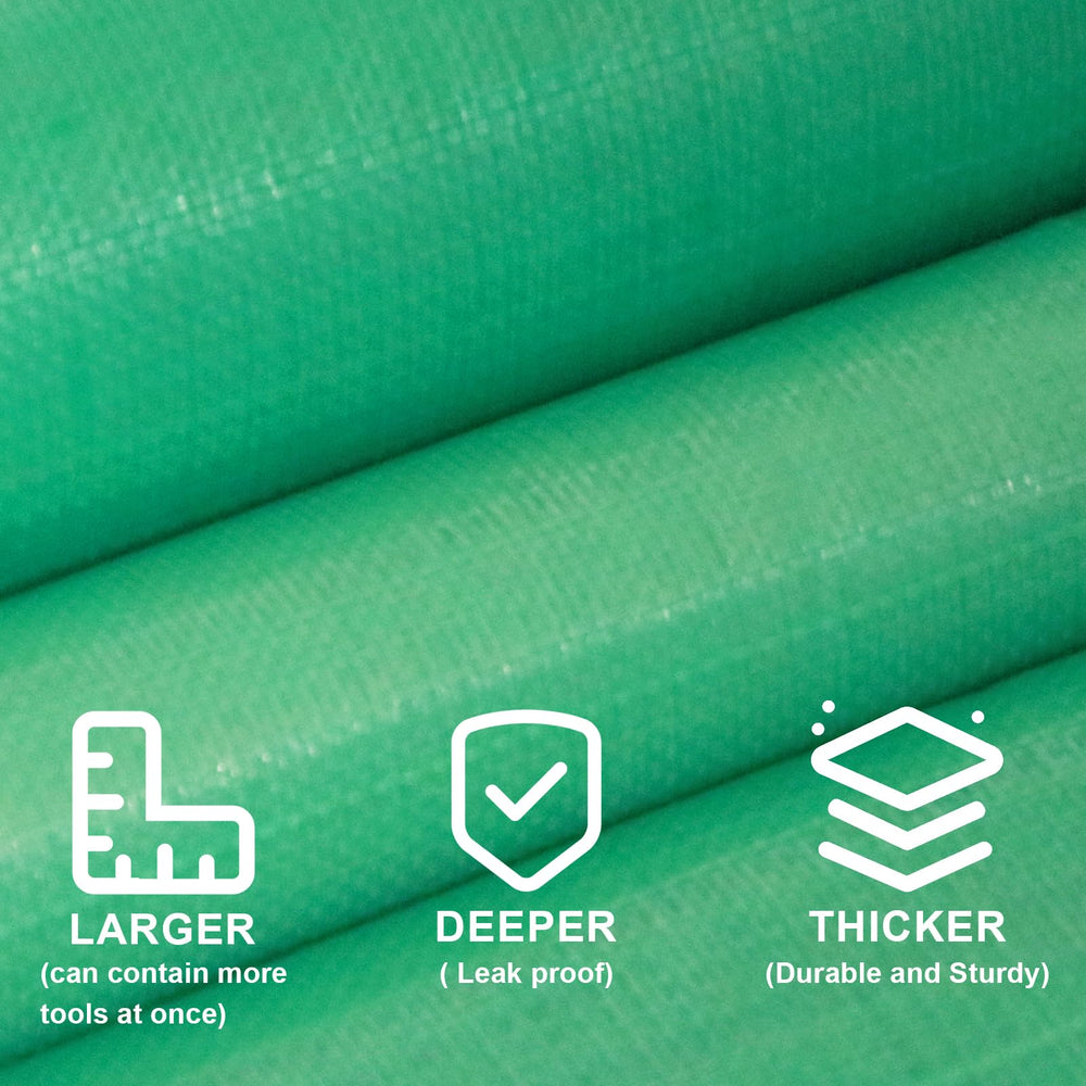 Foldable waterproof plant mat for indoor gardening