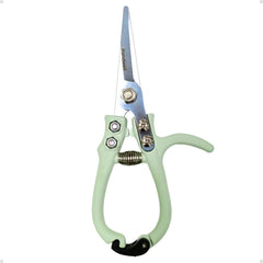 Fondwell 6-inch pruning shears in sage colour front view