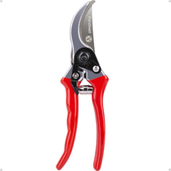 Fondwell 8.5-inch red pruning shears front view