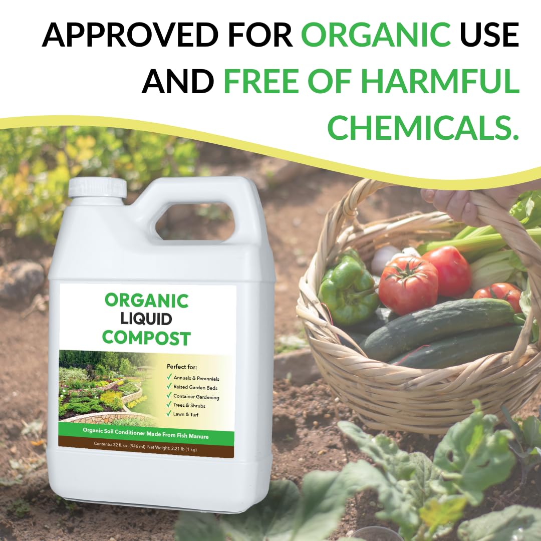 FOOP Organic Liquid Compost ingredients detailed view