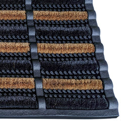 FOOTMATTERS Ninamar Mud Scrubber Tray Mat outdoor placement