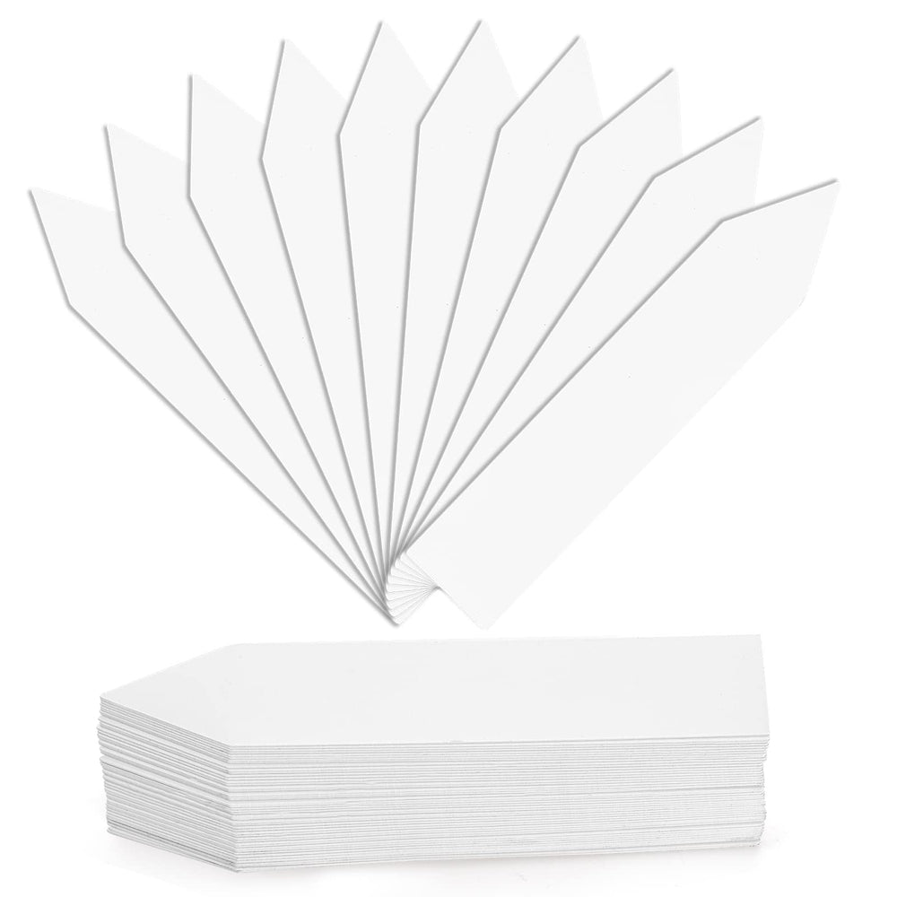 Foraineam 1000 Pcs plant labels white color front view