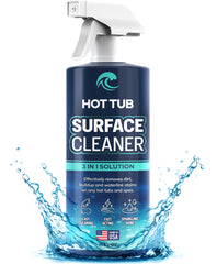 FORTIVO Hot Tub Surface Cleaner 16 oz bottle front view