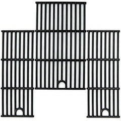 FORYEYC cast iron grill grates set including two narrow and one large grate