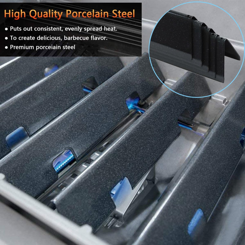 FORYEYC Spirit E310 grill parts in use while grilling