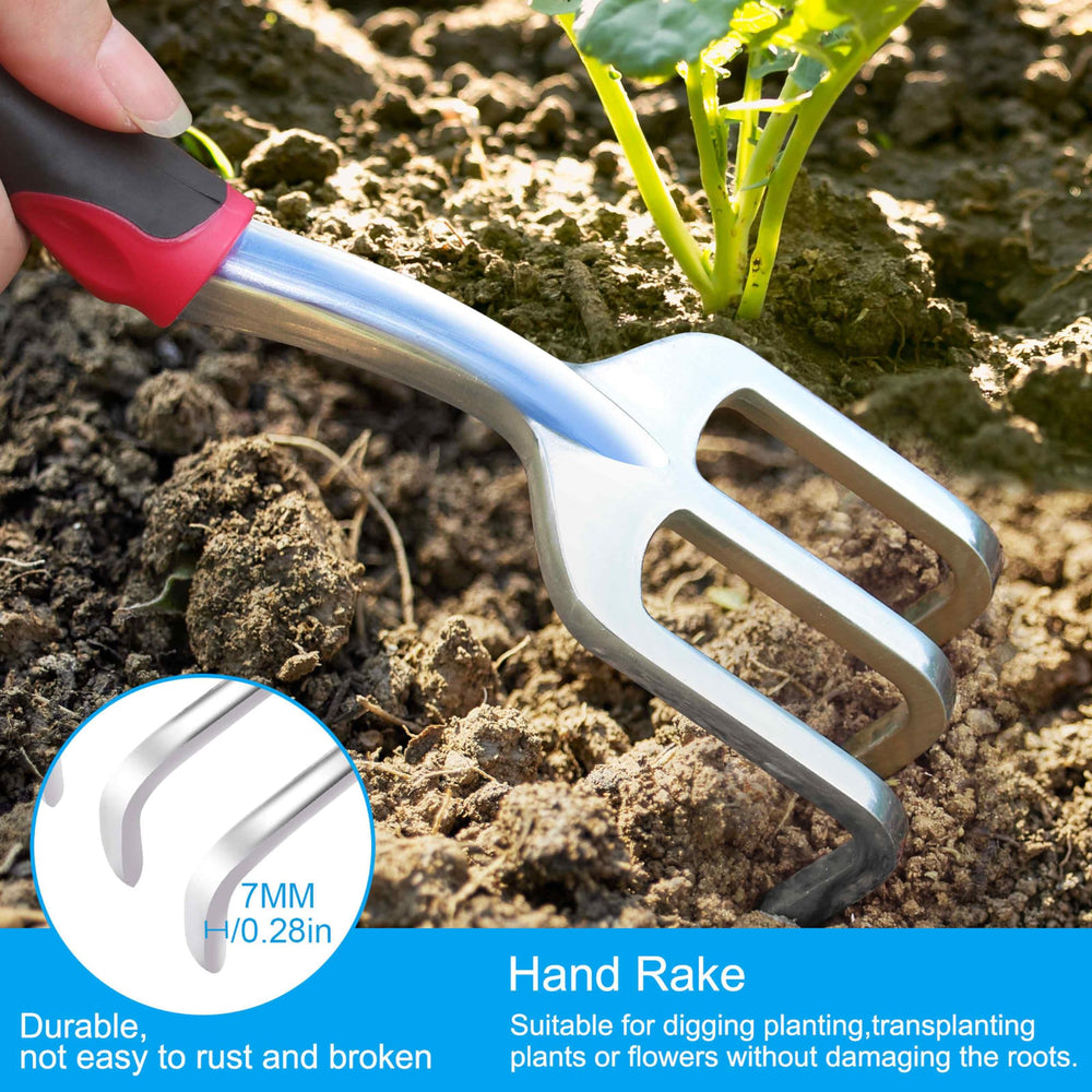 Fosiweelo Garden Tool Set packaging displaying tools
