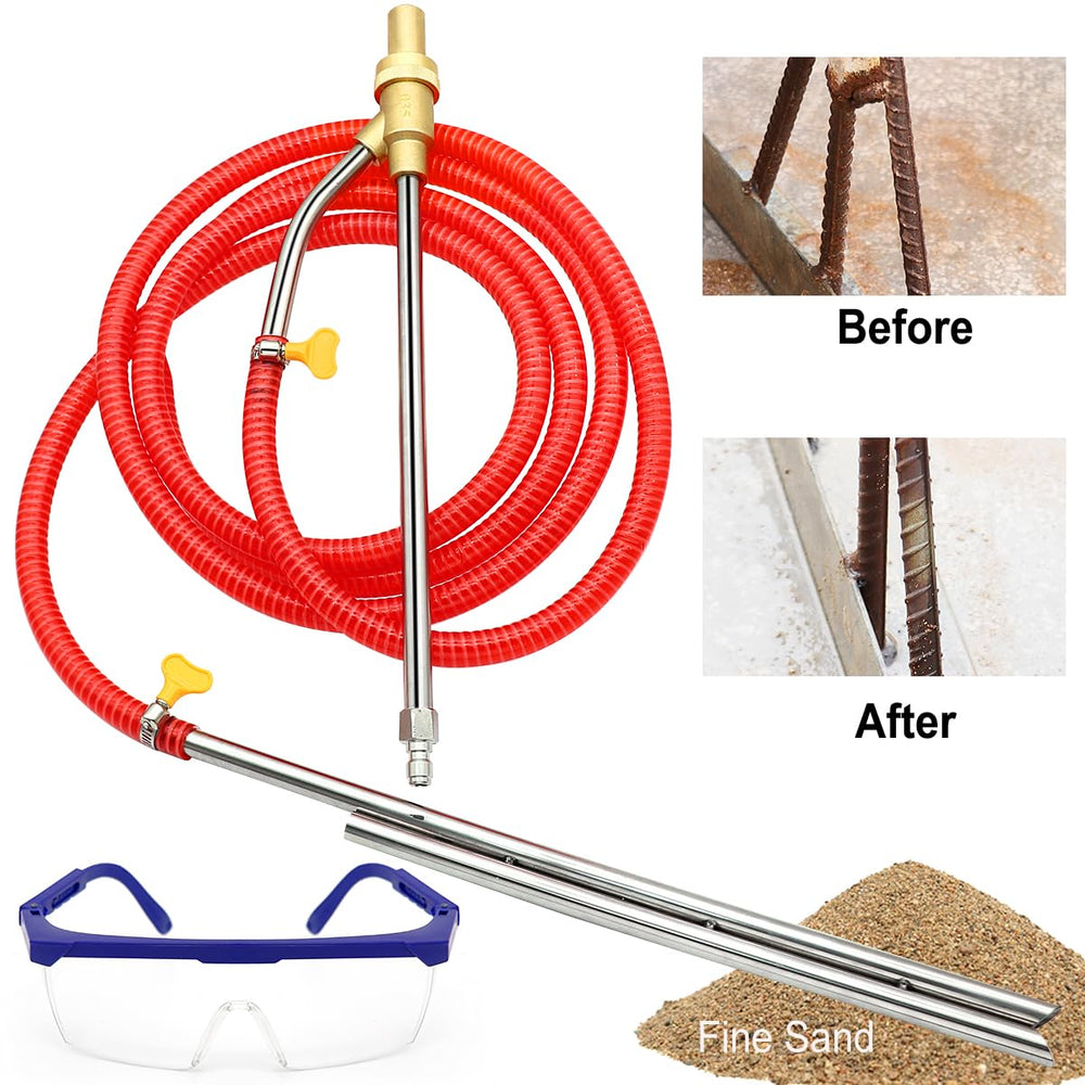 Four ceramic nozzles from Angela&Alex Pressure Washer Sandblasting Kit