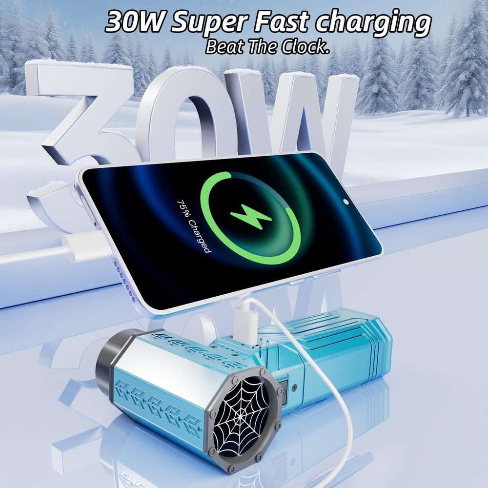 fourq Turbo Dryer Blower with charger and user manual