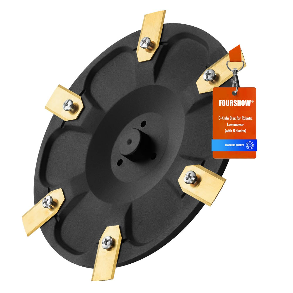 FourShow 6-Blade Disc for Segway Navimow front view