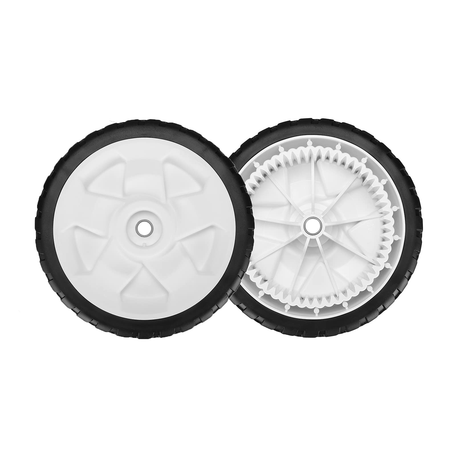 Fourtry 8-inch front wheel for Toro mower - front view