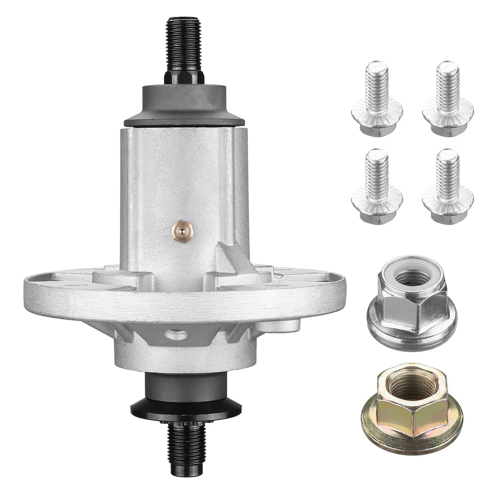 Fourtry spindle assembly front view with greasable fitting