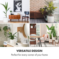 Fox & Fern Large Planter with a fiddle leaf fig inside