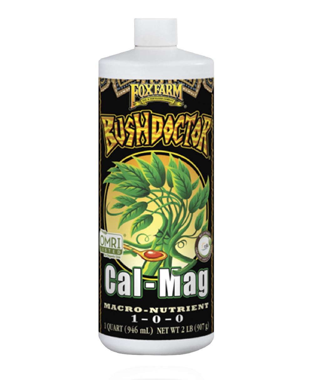 FoxFarm Bush Doctor Cal Mag liquid fertilizer 1 Quart front view